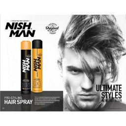 Fixativ puternic NISH MAN 04 - 400 ml - Galben Fixativ puternic NISH MAN 04 - 400 ml - Galben