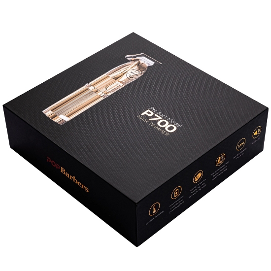 Masina de contur - POP BARBERS Skeleton - 7.200 RPM -  Gold