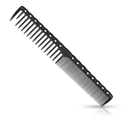 Y.S/PARK - Pieptene frizerie/coafor - 332 - negru ( carbon )