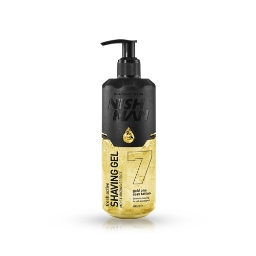 NISH MAN - Gel de ras GOLD ONE - 400 ml NISH MAN - Gel de ras GOLD ONE - 400 ml