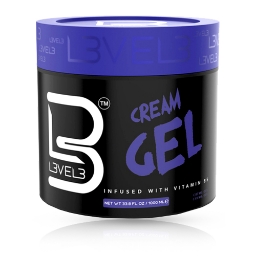 Gel pentru par - L3VEL3 - cremos - 500 ml Gel pentru par - L3VEL3 - cremos - 500 ml