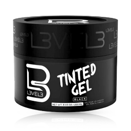 Gel de par - L3VEL3 - Negru - 250 ml Gel de par - L3VEL3 - Negru - 250 ml