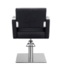 Scaun pentru coafor - MIRPLAY - FANDY - Negru