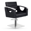 Scaun pentru coafor - MIRPLAY - FANDY - Negru