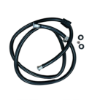 Furtun + para dus scafa frizerie - Negru - 108