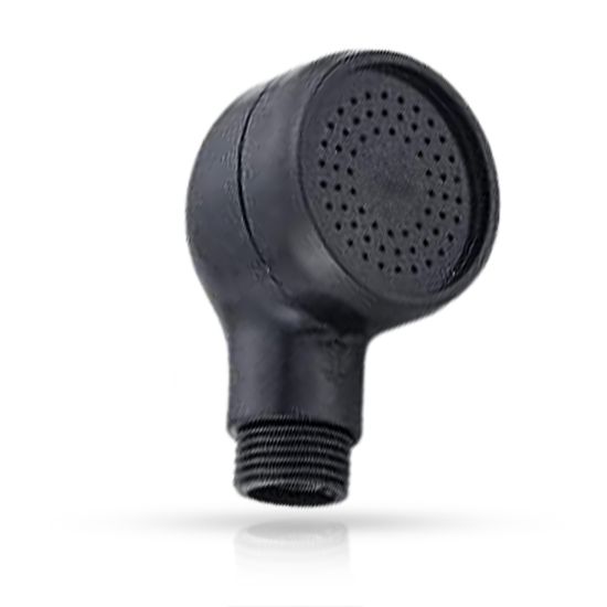 Furtun + para dus scafa frizerie - Negru - 108