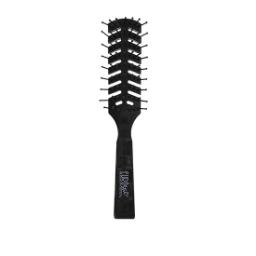 Perie coafat cu peri rari - EUROSTIL - Skeleton - Neagra