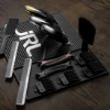 Covor magnetic - JRL - pentru ustensile si masini de tuns -  Negru