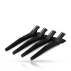 Clipsuri de par din silicon - ROVRA - set 4 bucati - Negru