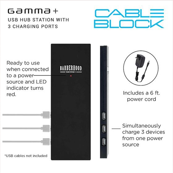 Stand de incarcare  - GAMMA+  - pentru masinile de tuns -  Cable Block