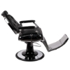 Scaun frizerie - MENOSER - Santa Fe - Negru