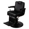 Scaun frizerie - MENOSER - Monterey - Negru