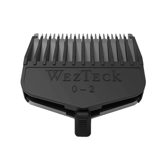 Cutit  - WEZTECK - pentru masina de tuns - cu gratar reglabil inclus  - Negru