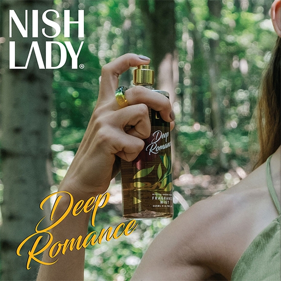 Spray pentru corp - NISH LADY - Romance - 260 ml