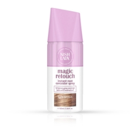 Spray pentru colorarea parului - NISH LADY - Saten deschis - 100 ml
