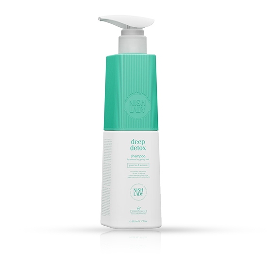 Sampon pentru par - NISH LADY - Deep Detox - 503 ml