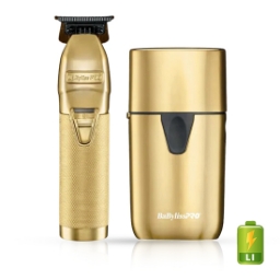 Set BABYLISS - Skeleton si Shaver UV Gold