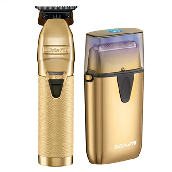 Set COMBO - BABYLISS - Skeleton si Shaver UV Gold