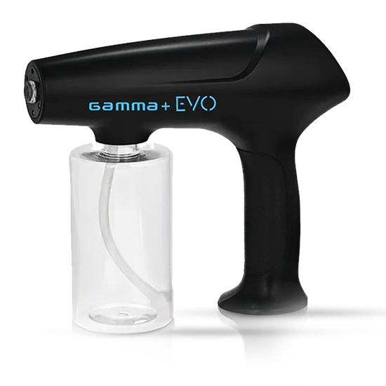 Pulverizator frizerie electric - GAMMA+ - EVO - Negru - 340 ml