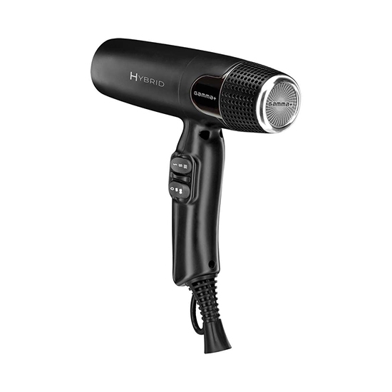 Uscator de par - GAMMA+ HYBRID - 100.000 RPM - Negru