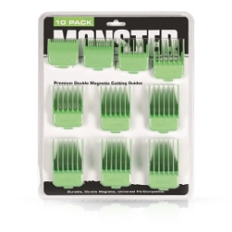 Set gratare magnetice - MONSTER CLIPPERS - 0.5 - 8 - Verzi