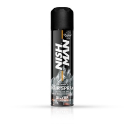 Spray pentru colorarea parului - NISH MAN - Silver -  150 ml