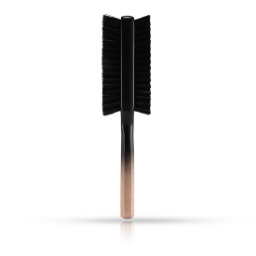 Perie profesionala pentru barba & fade brush cu maner din lemn - JRL