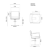 Scaun pentru coafor - MIRPLAY - OCEAN B BR
