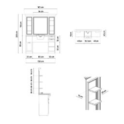 Mobilier Frizerie / Barber Shop - MIRPLAY - JULES B/98