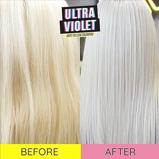 Sampon - CRAZY COLOR - Ultra Violet - cu efect anti-ingalbenire - 1000 ml