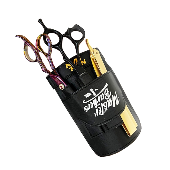 Suport pentru accesorii frizerie - NISH MAN - Antebrat -  Negru