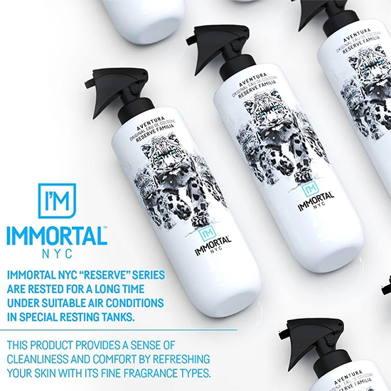 After shave colonie - IMMORTAL - Aventura - 500 ml 