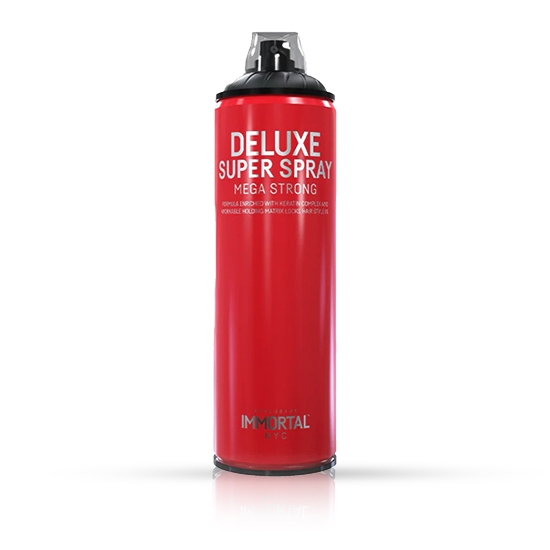 Fixativ pentru par - IMMORTAL -  Deluxe -  Mega Strong - 500 ml 