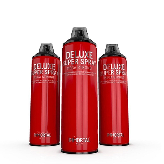 Fixativ pentru par - IMMORTAL -  Deluxe -  Mega Strong - 500 ml 