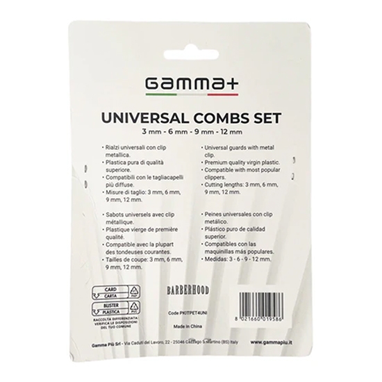 Set 4 gratare UNIVERSALE - GAMMA+ Premium