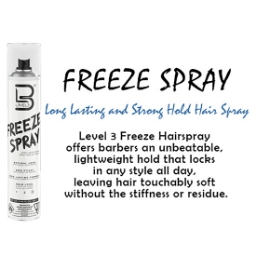 Fixativ puternic - L3VEL3 - Freeze - 400 ml Fixativ puternic - L3VEL3 - Freeze - 400 ml