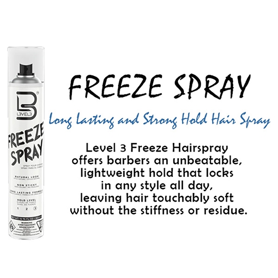 Fixativ puternic - L3VEL3 - Natural Look - Freeze - 400 ml 