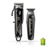 Set combo - WAHL -  Masina de tuns Profesionala Magic Clip Cordless + Masina Contur Detailer Li Negru