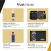 Set combo - WAHL -  Masina de tuns Profesionala Magic Clip Cordless + Masina Contur Detailer Li Negru