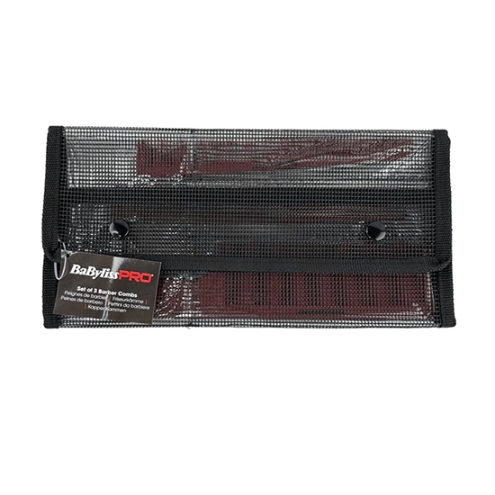 BABYLISS - Set 3 piepteni - Rosu