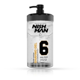 Gel de ras - NISH MAN 06 - transparent EASY SHAVE - hidratant 1500 ml Gel de ras - NISH MAN 06 - transparent EASY SHAVE - hidratant 1500 ml