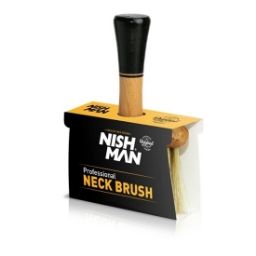 NISH MAN- Pachet cadou 3 in 1 - Perie de barba + Pamatuf frizerie + Pieptene