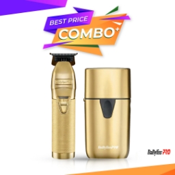 Set BABYLISS - Skeleton si Shaver UV Gold