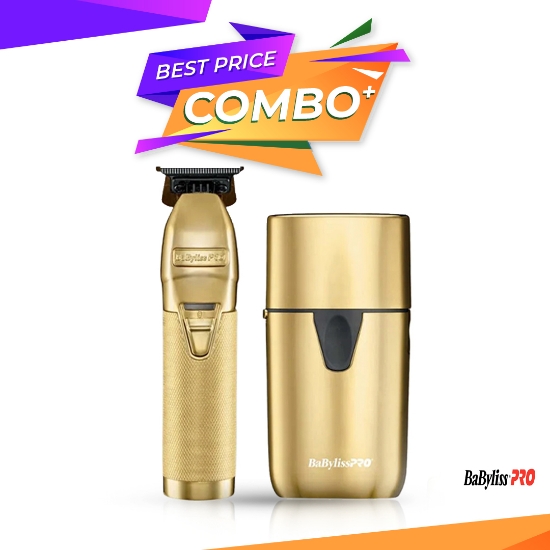 Set BABYLISS - Skeleton si Shaver UV Gold