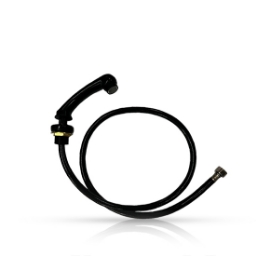 Furtun + para dus scafa frizerie - MENOSER - Black - 703J Furtun + para dus scafa frizerie - MENOSER - Black - 703J