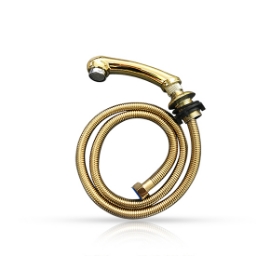 Furtun + para dus scafa frizerie - MENOSER - Gold - 703G Furtun + para dus scafa frizerie - MENOSER - Gold - 703G
