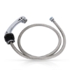 Furtun + para dus scafa frizerie - MENOSER - Silver - 703A 