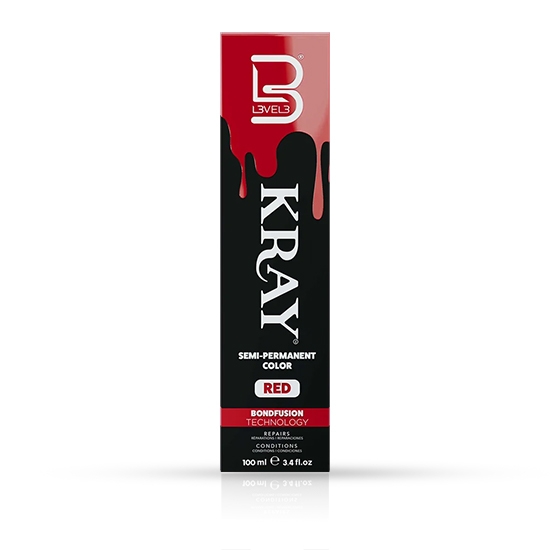 Vopsea semi - permanenta - L3VEL3 -  Rosu - 100 ml