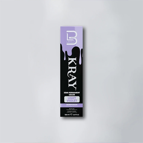 Vopsea semi - permanenta - L3VEL3 -  Violet deschis - 100 ml  