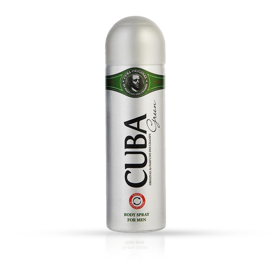 Deodorant spray CUBA - pentru barbati - Green - 200 ml   